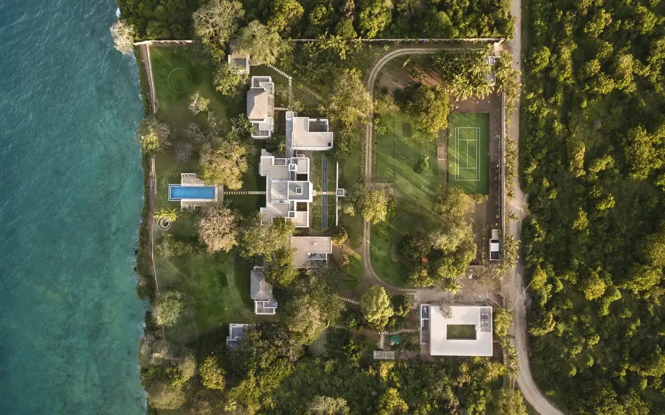 Beachfront lodge nestled among trees with pool, Sirai Beach, Kilifi, Kenya